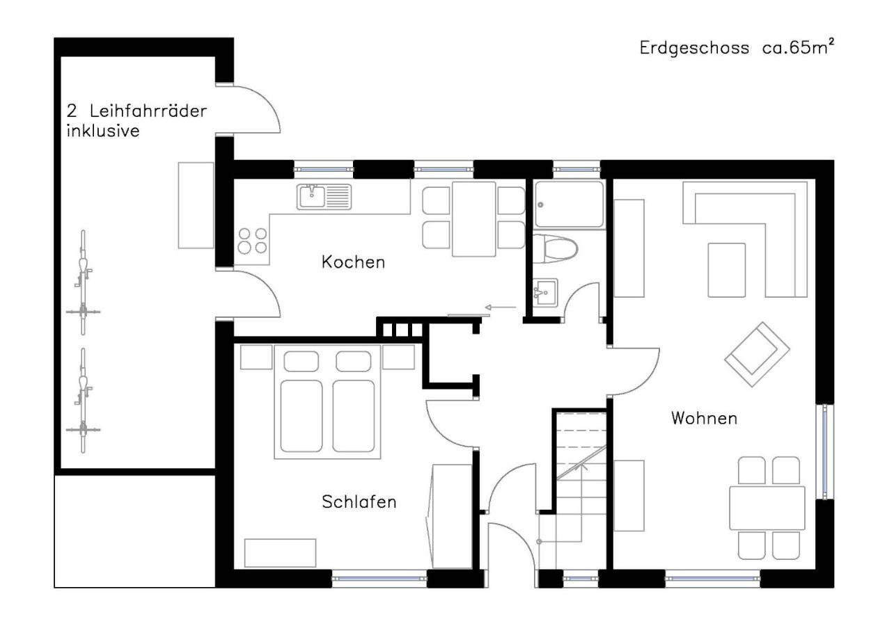 Gaestehaus Bei J.A.G. Büsum Exteriör bild